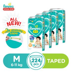 Pampers Diaper Baby Dry Tape Medium Baby Diaper (6-11kg)