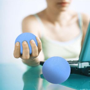 New Silicone Massage Therapy Grip Ball For Hand Finger Strength Exercise Stress Relief Decompression Ball Fitness Equipment #929