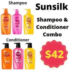 *3 Sets Combo Deal* Sunsilk Shampoo & Conditioner (Total 6 bottles)