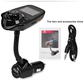 Urbanroad FM Transmitter Wireless Bluetooth FM Modulator Handsfree Car Kit Car MP3 Audio Player USB Car Charger LCD Display