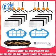 Replacement Parts for Ecovacs Deebot N79 N79S N79SE N79W DN622 500 Robot Vacuum Cleaner Accessories Kit