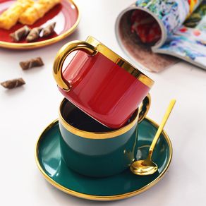 Wholesale Creative Bag Shape Coffee Cup With Saucer Porcelain Tea Cup Set  Nordic Drinkware Home Decor Personalized Birthday Wedding Gift From  m.