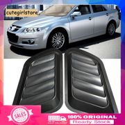 Cute_ 1Pair Car Decorative Air Flow Intake Scoop Turbo Bonnet Vent Cover Hood Cover