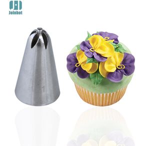 #129  107 1pc Flower Icing piping nozzle Set Pastry Cookie Maker Cream Cupcake Decoration cake nozzles