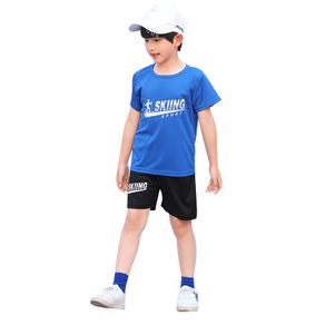 Two-piece Roblox Boys and Girls Short-sleeved T-shirt + Hat Game