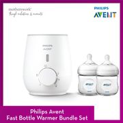 [LIMITED] Philips Avent Fast Bottle Warmer Bundle Set - SCF355/08