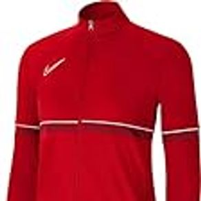 Nike Women's Academy 21 Track Jacket, UNIVERSITY RED/WHITE/GYM RED/WHITE, CV2677-657, XL