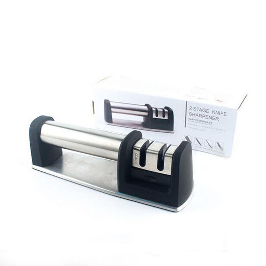 Sharpener Set Fixed-angle Knife Sharpener Knife Sharpening Kit Knife  Slicker Edge Sharpener Abrasive Holding System with 4 Sharpening Stones 