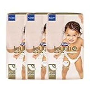 Drypers Touch Diapers, XL (12-17kg), 46ct (pack of 3)