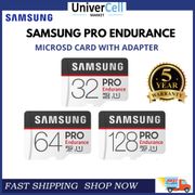 SAMSUNG PRO ENDURANCE MICROSD CARD(With Adapter) 128GB | 64GB | 32GB || 5 Years Warranty