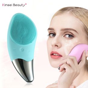 Silicone Face Cleanser Face Cleansing Brush Electric Cleansing Skin Deep Washing Massage Brush Electric Facial Cleanser