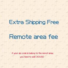 Extra Fee for Shipping cost