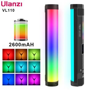 ULANZI VL110 Magnetic Tube RGB Video Light 2600mAh