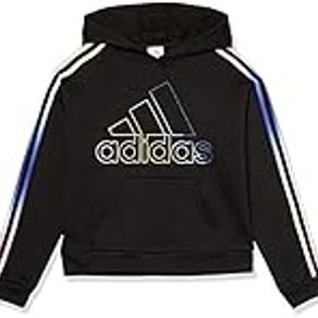adidas Girls' Gradient Fleece Pullover Hoodie