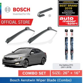 Bosch Aerotwin Wiper Set Kia Optima TF 03.2012 - Size 24 inch + 18 inch