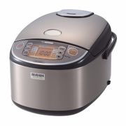 Zojirushi 1.0L Induction Heating Pressure Rice Cooker NP-HRQ10 (Stainless Brown) - ETA End June