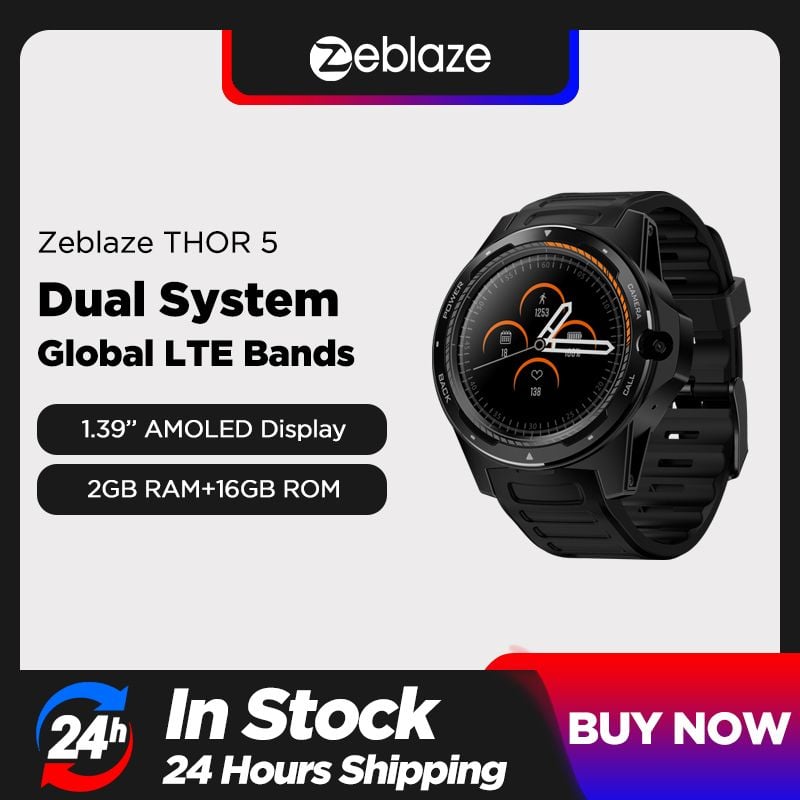 Zeblaze thor 5 online 4g smartwatch