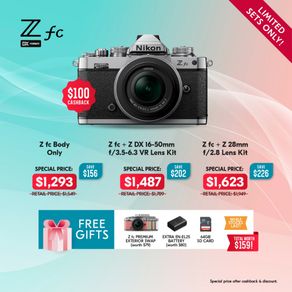Nikon Z fc + Z DX 16-50mm f/3.5-6.3 VR