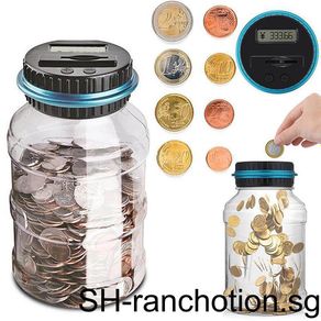 Digital Coin Counting Money Box Large Digital Coin Counting Money Saving Box
