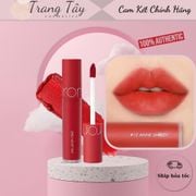 Romand Zero Velvet Tint Matte Lipstick No.12 Anne Shirley Bright Pink Peach Color