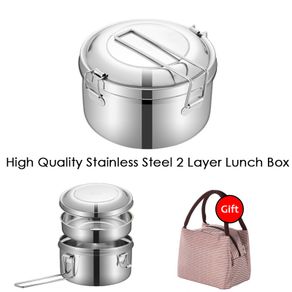 Goodful Stackable Lunch Box Container, Bento Style Food Storage with Removeable Compartments for Sandwich, Snacks, Toppings & Dressing, Leak-Proof