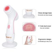 Galvanica Spa System Nu Skin For Deep Cleaning Cleansing Brush Sonic Face Spin Brush Set Remove Blackhead Machine