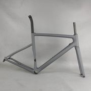 2020 Dark Grey Flat Mount disc carbon road frame  Bicycle Frameset  T1000  New EPS technology disc carbon  frame TT-X19