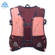 AONIJIE 10L Running Vest Outdoor Hydration Backpack Ultralight Sports Pack Waterproof Bags Free Water Flasks For Camping Hiking