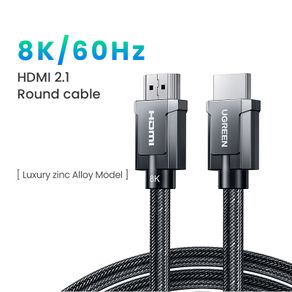 UGREEN HDMI 2.1 Cable 8K/60Hz 48Gbps HDCP 2.2 HDMI Cable Cord for PS4 PS5 Splitter Switch Audio Video Cable Support Dynamic HDR eARC Compatible for PS5 Xbox One Nintendo Switch TV Roku