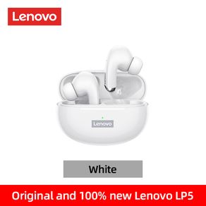 Lenovo LP5 Waterproof Headsets Reduce Noise HiFi Music Earbuds Wireless Headphones Bluetooth Earphones Charging Box