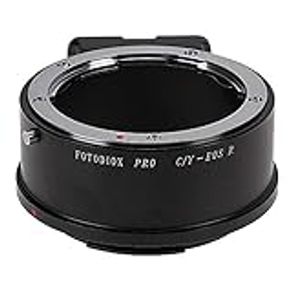 Fotodiox Pro Lens Mount Adapter Compatible with Contax/Yashica (CY) SLR Lenses to Canon RF (EOS-R) Mount Mirrorless Camera Bodies