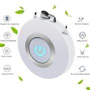 Wearable Negative Ion Air Purifier USB Ioniser Air Fresher Personal Ionizer Necklace Hanging Air Cleaner For Adults Kids