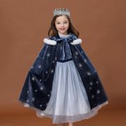 Girls Dress Frozen 2 Elsa Dress Party Vestidos Cosplay Girl Clothing Anna Snow Queen Birthday Princess Dress Kids Costume Y2871