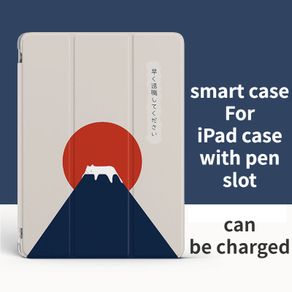 Leather flip smart cases cover For iPad 10.2 cover case