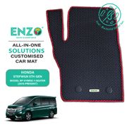 ENZO Car Mat - Honda Stepwgn 5th Gen Model RP Hybrid 7-Seater (2015-Present)