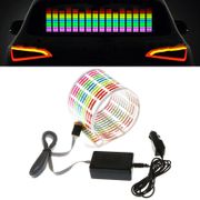 Car Styling Sticker Music Rhythm LED Flash Light Lamp Sound Activated Equalizer Car Sticker Music Rhythm LED Flash Light