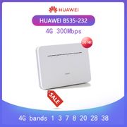 HUAWEI B535 B535-232 Router 4G 2G 3G LTE 300Mbps SMA ANTENNA UNLOCKED Sim slot