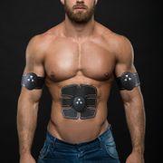 EMS Electric Pulse Fitness Stimulator Trainer Treatment Massager Abdominal Muscle Trainer Wireless Sports Exerciser