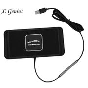 5/7.5/10W C1 Car Qi Wireless Charger Pad Fast Charging Dock Station Non-Slip Mat