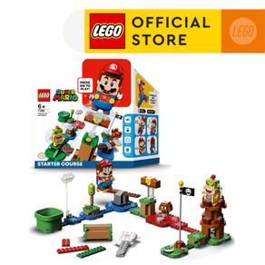LEGO Super Mario Adventures with Mario Starter Course 71360 Building Kit (231 Pieces) Building Blocks For Kids Construction Toys Kids Toys Super Mario Toys Construction Sets