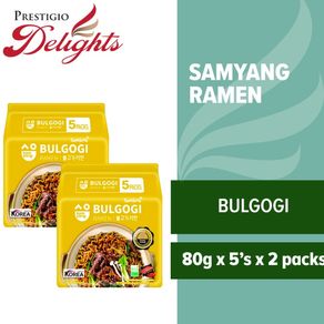 Samyang Bulgogi Ramen 80g 5s Bundle of 2