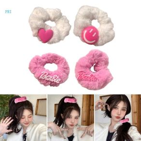 pri Face  Elastic Hair Ties Ponytail Holder Band Scrunchies Rings for Women Wedding Bridal Party Hairstyles Decoration