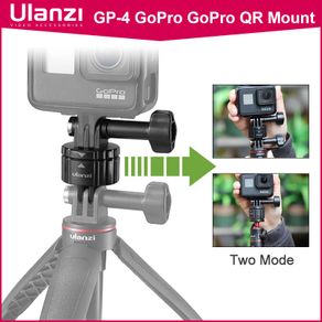 Ulanzi GP-4 Universal Gopro Quick Release Mount Adapter Gopro Accessories Quick Installation