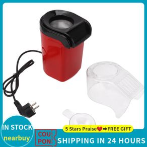 1200W Mini Home Popcorn Machine Plug-In Hot-Air Oil-Free Popcorn Machine  Popcorn Makers for Home Kitchen Party Travel US EU Plug