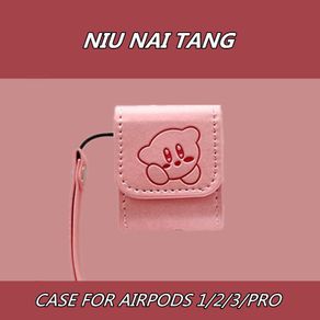 Creative high-End leather star Cardby airpods1/2 Generation Protective Case pro3 Apple Wireless Bluetooth Headset high-grade card thadgkjh1232.sg3.30
