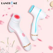 Facial Cleansing Brush Sonic Face Spin Brush Set Galvanica Facial Spa System Nu Skin For Deep Cleaning Remove Blackhead Machine