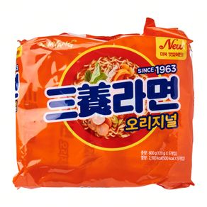 Samyang Korean Samyang Ramyun Original Noodles 5s