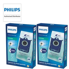 Philips Anti-Allergy S-bag Vacuum cleaner bags (2 Packet) FC8022/04