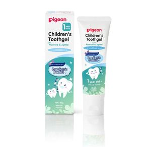 PIGEON Children's Toothgel with Fluoride & Xylitol Natural Flavour (For 1 year old+) 45g