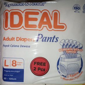 Ideal Adult Diapers Pants L8 Plus 2